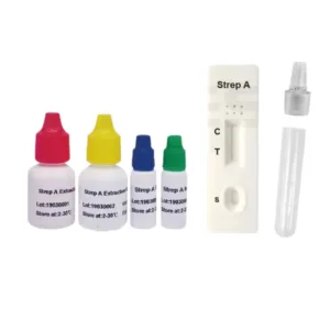 Test rápido diagnóstico angina estreptococo A resultados 5 minutos farmacia