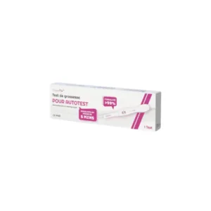 AutoTest de grossesse DiagnoVie para deteccion cualitativa hCG orina