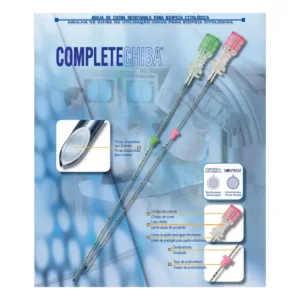 BIOCHIBACPL006 Aguja de Chiba desechable para Biopsia Citologica 25G 1