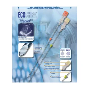BIOCHIBAECHO001 Aguja de biopsia citologica tipo Chiba eco reflectante 18G 1