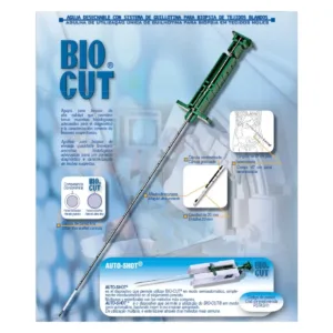 BIOCUT20 Aguja desechable con Sistema de Guillotina para Biopsia 20G 1