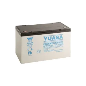Bateria 12V 100Ah para silla de ruedas y scooter movilidad, dimensiones 350x168x225 mm, alta capacidad y fiabilidad