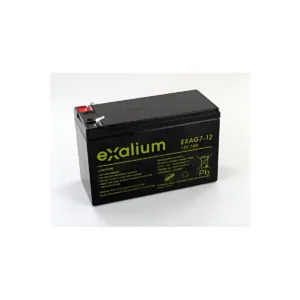 Batería EXAG7-12 12V 7Ah para mesa quirúrgica y accesorios médicos, tecnología SLA sellada