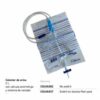 Bolsa de orina COLVAX 2000 ml con válvula de retención y grifo de vaciado