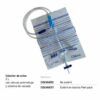 Bolsa de Orina COLVAXST estéril 2000 ml con válvula de retención y grifo de vaciado cruzado