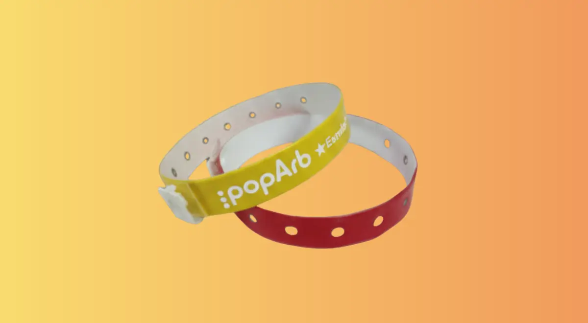 Brazaletes PVC Sin Bolsillo y Lineal