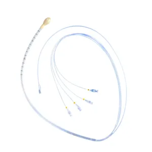Sonda de manometría anorrectal de 5 vías con balón graduado y marcadores radiopacos para registro de motilidad y distensibilidad rectal