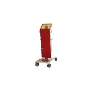 Escudo de inyección InjectShield RM CAH-ISR-AE aluminio antimagnético con ventana de vidrio plomado y blindaje configurable para entornos PET/RM alta energía