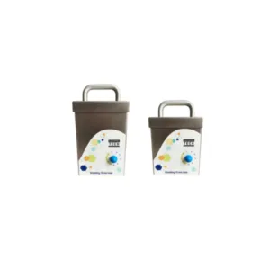 Agitador blindado RadMix Shield con tapa de seguridad para viales radiactivos, modelo CAH-RMS-10, con blindaje de 10 mm de plomo