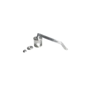 Protector de vial blindado con pinza de manipulacion VialShield Pro modelo CAH-VSP para radiofarmacos baja media energia