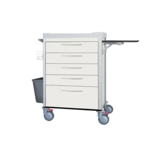 Carro de curas de cajones modelo CMLP-F-DCONV-K8 con estructura de acero galvanizado y aluminio, cajones ISO 600x400 y sistema soft-close