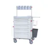 Carro de curas de cajones en ABS con estructura de acero galvanizado y aluminio, cajones ISO 600x400 y sistema soft-close