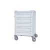Carro de curas de cajones ABS CMLP-F-DNOV-K17 estructura galvanizada y superficie desinfectable