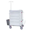 Carro de curas de cajones en ABS con estructura de acero galvanizado y aluminio, cajones ISO configurables y sistema soft-close