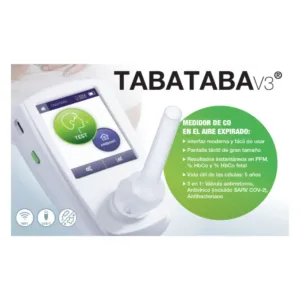 Medidor de monóxido de carbono TABATABA v3 con pantalla táctil y conectividad Wi-Fi