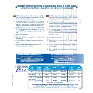 COLT20 Instrumento automatico con Sistema de Guillotina para Biopsia 20G 2
