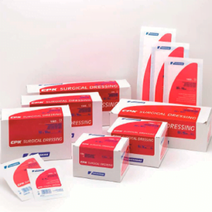 Apósito adhesivo estéril con compresa central CPK Surgical Dressing 10 x 10 cm