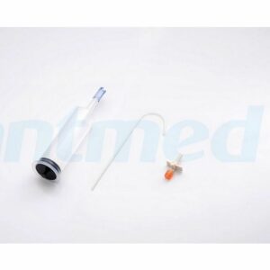 Jeringa medio contraste 130 ml para inyector Medtron Injektron 82 modelo 400301A sistema Quick File
