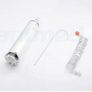 Jeringa medio contraste Bracco Ezem Empower CT CTA 200ml kit 400101 400103 resonancia tomografía