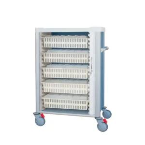 Carro de medicacion de bandejas para cajas dispensadoras SPD 2