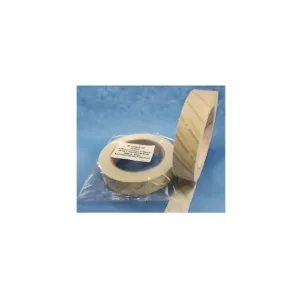 Cinta adhesiva papel crepado blanco 25mm x 50m con indicador quimico para esterilizacion por vapor
