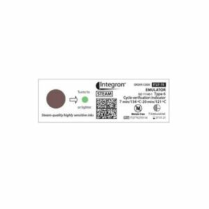 Control quimico emulador tipo 6 dimensiones 72x23mm para esterilización vapor agua