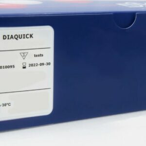 Test de ovulación Dialab Diaquick caja de 50 tiras para detección de pico de LH