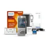 DPM 4 Philips dictador profesional con interruptor deslizable, tarjeta SD y software SpeechExec Pro