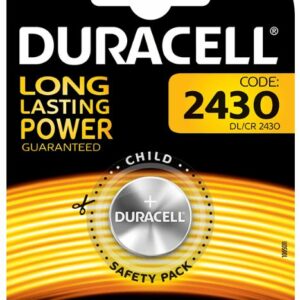 Pila Duracell CR2430, ref. 0385016