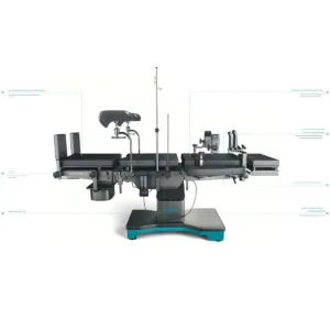 DX8600 DIXION SUGERY 8600 La mesa de operaciones DIXION Cirugia 8600 es moderna y multifuncional ideal para la mayoria de las cirugias generalesv.2
