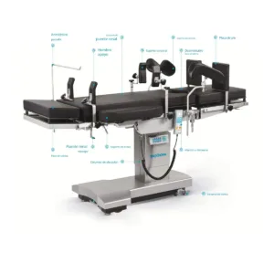 DX8800 DIXION SUGERY 8800 esta disenada para una amplia gama de cirugias.El electromovimiento facilita diversos ajustes de posicionv.2