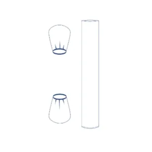 Fundas de polietileno transparente con elástico para cobertura total de arco en C Philips BV25/26