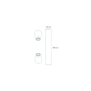 Fundas de polietileno transparente con elástico para arco en C Philips compatibles con Pulsera y Endura, presentación 10 unidades