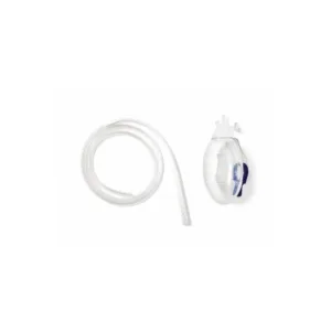 Kit de drenaje plano 10mm perforado 4/4 con reservorio bulbo de 100 ml para evacuación líquidos quirúrgicos