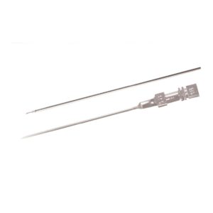 Aguja de punción inicial vertical Medpro, con trócar de 2 piezas.