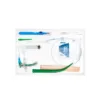 Kit de dilatación percutánea técnica Ciaglia con tubo de traqueostomía 8 mm lumen succión subglótica brida fija y dilatador 38 Fr para traqueostomía cricotirotomía