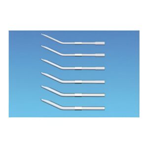 Cánula de aspiración intrauterina rígida curva Intracurette de 18 cm, caja con 50 unidades para muestras endometriales ginecología