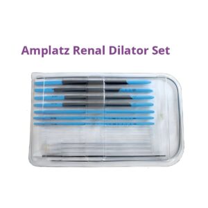 Kit de dilatadores renales Amplatz Medpro para nefrostomía, incluye dilatadores fascia y vainas estériles un solo uso