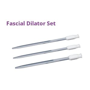 Kit dilatadores fasciales Medpro para nefrostomía, PeBax, medidas 6-16Fr, longitud 22cm o 40cm, presentación estéril un solo uso