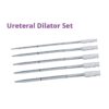 Kit dilatadores uretrales Medpro para ureteroscopia, compuesto por medidas 6-8-10-12-14-16 Fr, material PeBax, presentación estéril un solo uso
