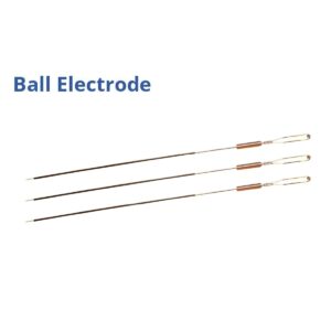 Electrodo de bola para coagulación y ablación de tejidos blandos, con vástago doble (doble stem).
