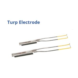 Electrodo tipo Turpa (Turp) o asa de corte para ablación y coagulación de tejidos blandos, con stem único, compatible con resectoscopio marca Lobo.
