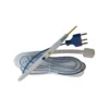 Electrobisturí con evacuador de humo cable de 300 cm conector Valleylab cuchilla F4046 F4050 caja 10 unidades