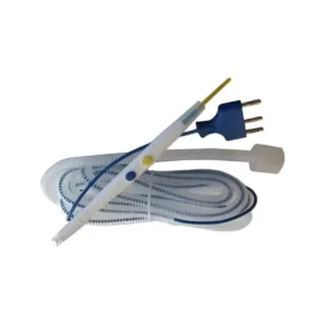 Electrobisturí con evacuador de humo cable de 300 cm conector Valleylab cuchilla F4046 F4050 caja 10 unidades