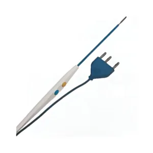 Electrobisturí desechable con cable de 320 cm, diámetro 2,38 mm, conector Valleylab y cuchilla F4050