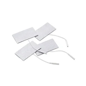 Electrodo TENS 50×90 mm TST con conector 2 mm tipo socket