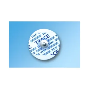 Electrodo NM 30 RFI de foam circular Ø 30 mm con gel sólido para monitorización ECG pediátrico y pacientes críticos, presentación caja 900 unidades