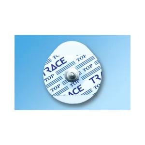 Electrodo foam gota agua 42 mm para monitorización y ECG, alta adherencia y señal precisa