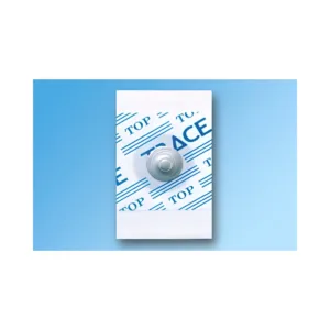 Electrodo foam rectangular 28x44 mm para monitorizacion y ECG, gel solido, alta adherencia
