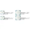 Electrodo radio transparente foam para monitorizacion neonatal con cable de 60 cm y conexion 1.55 mm diametro 22 mm